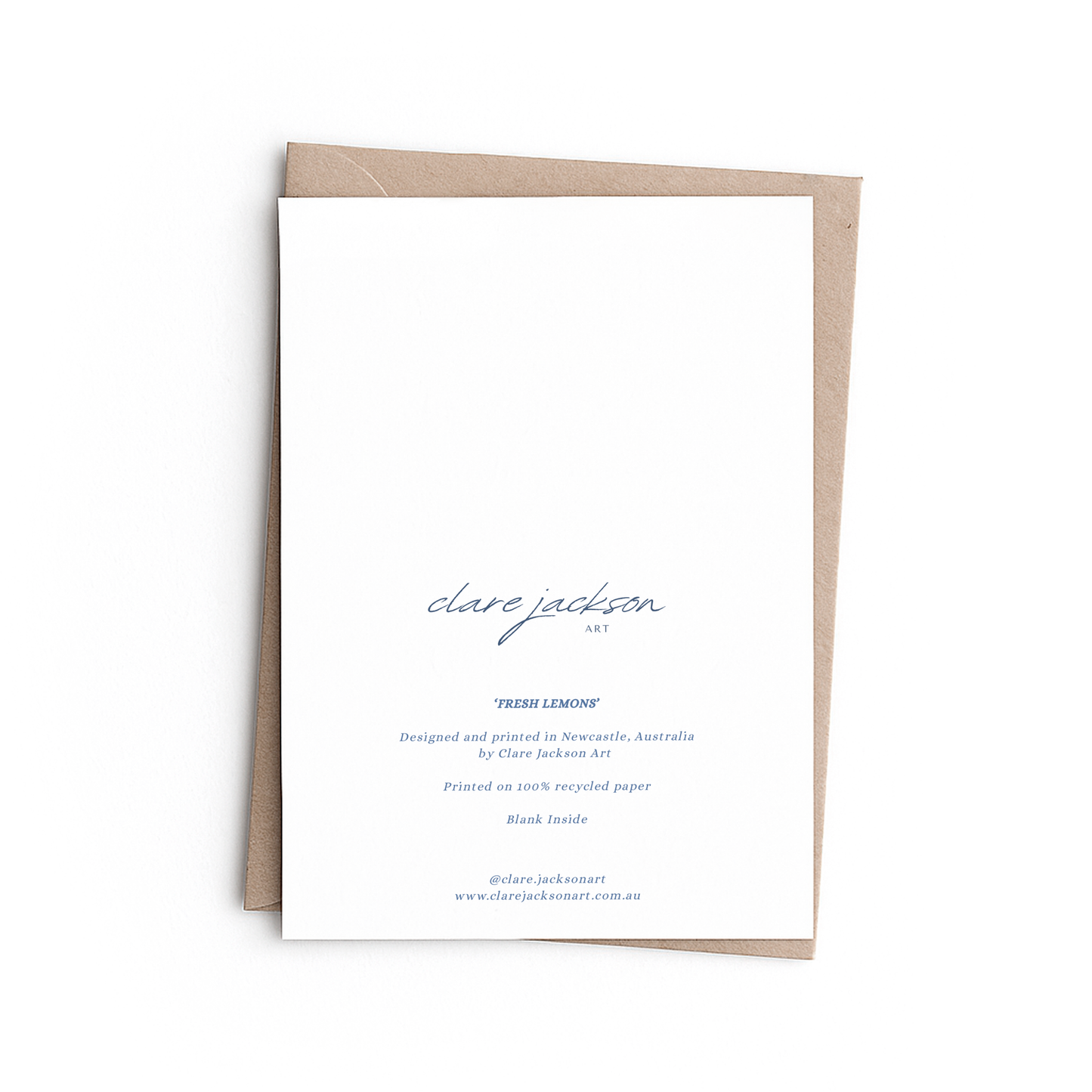 Greeting Card - Fresh Lemons