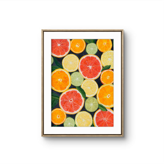 Citrus Splash - Fine Art Print