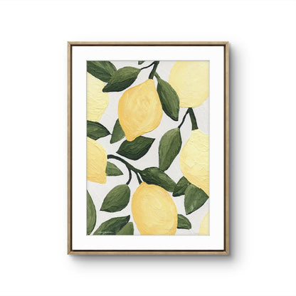 Fresh Lemons - Fine Art Print