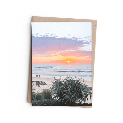 Greeting Card - Chasing Light