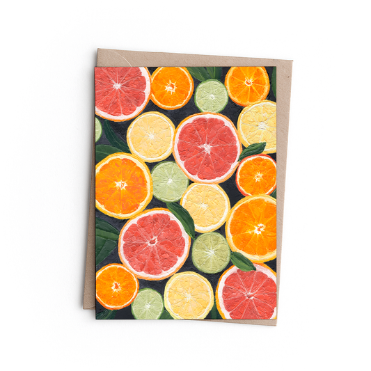 Greeting Card - Citrus Splash