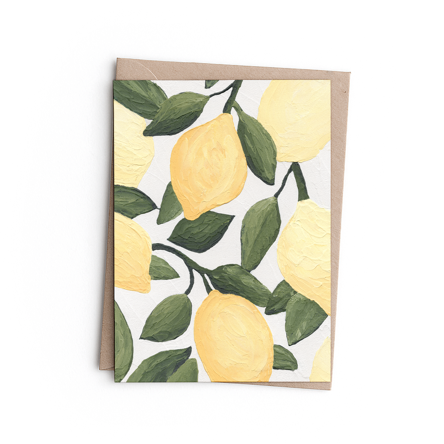 Greeting Card - Fresh Lemons
