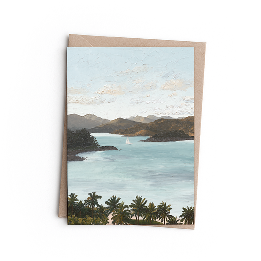 Greeting Card - Island Dreaming