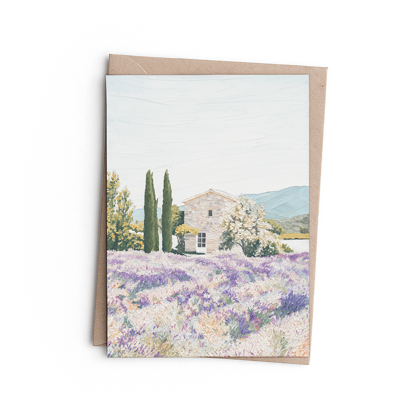 Greeting Card - Lavender Light