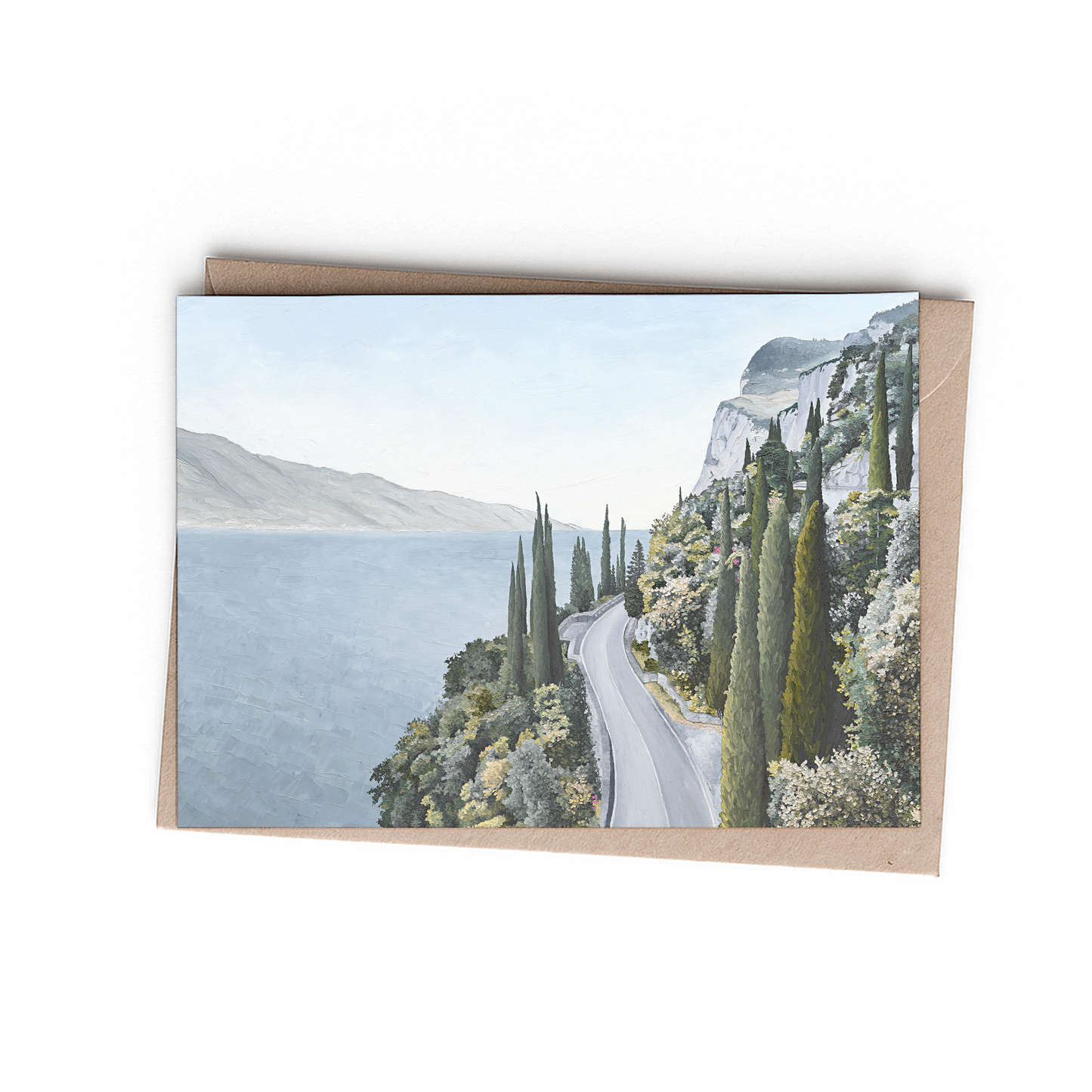 Greeting Card - Strada Della Forra