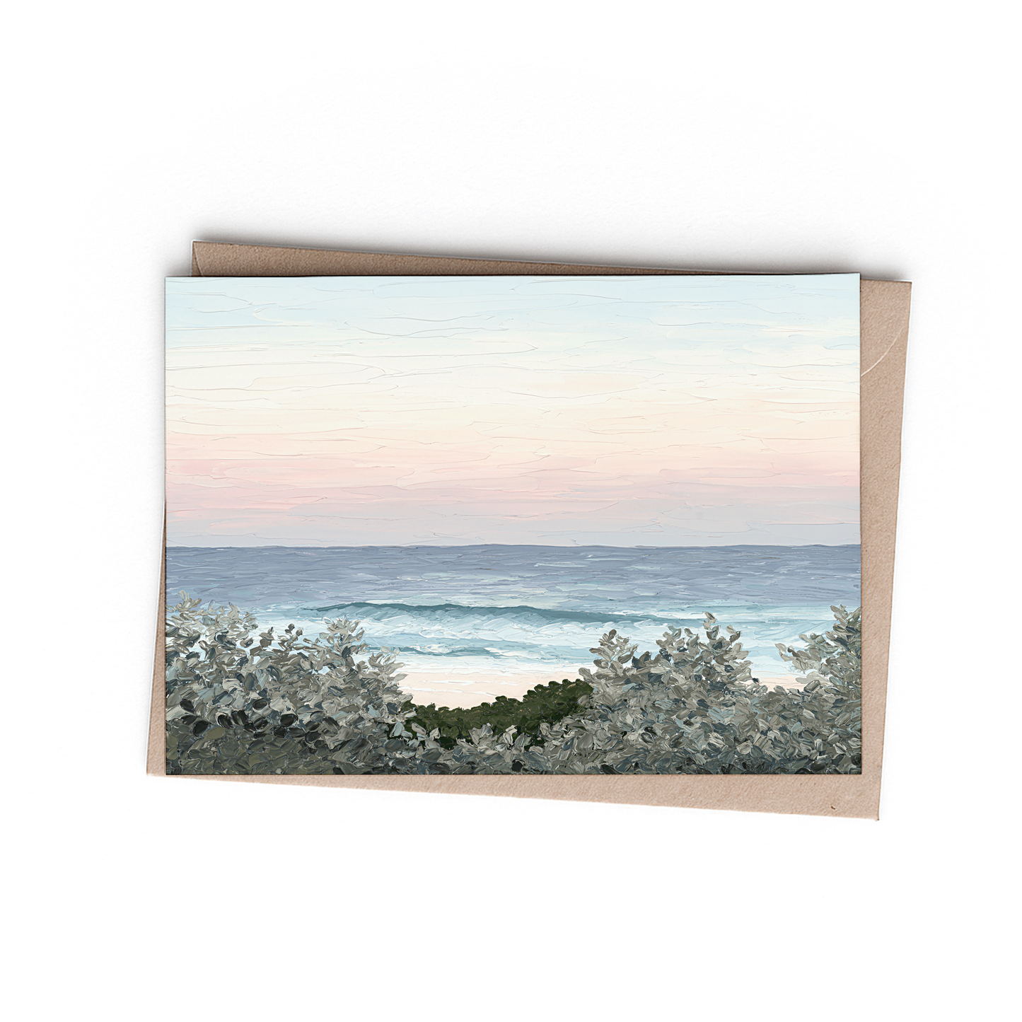 Greeting Card - Sunset at Blueys