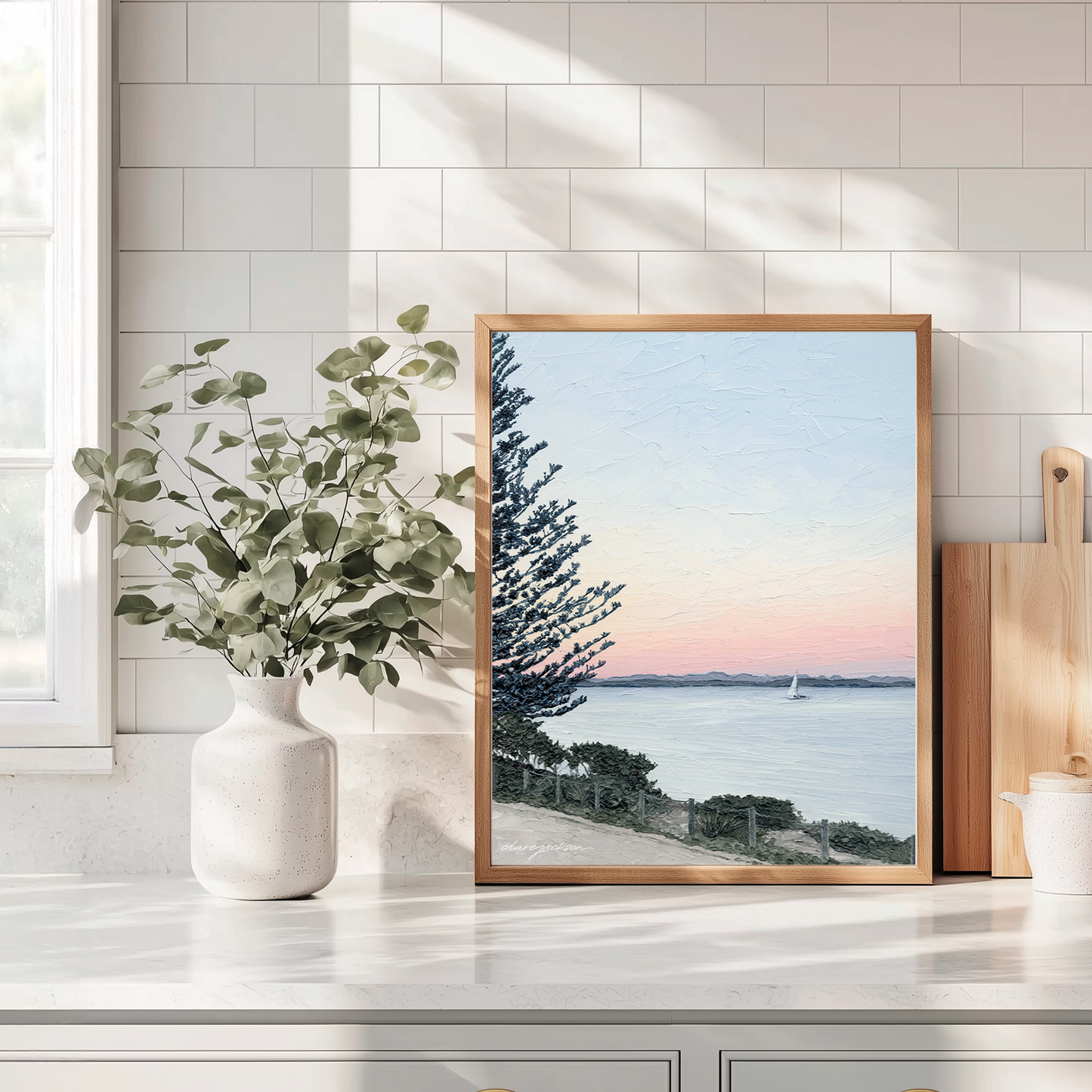 Salt Sunset - Fine Art Print