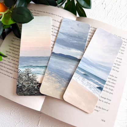 Beach Bookmark Set