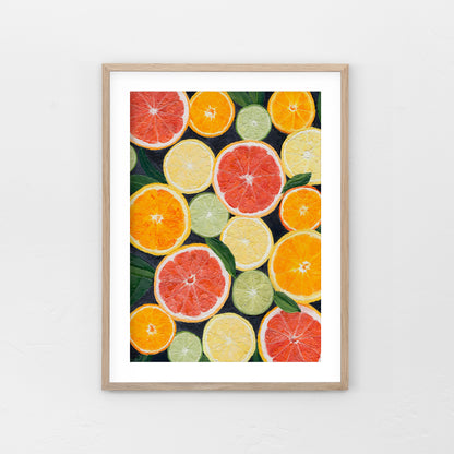 Citrus Splash - Fine Art Print