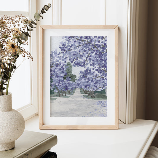 Jacaranda Season - Fine Art Print