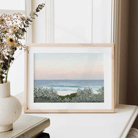 Sunset at Blueys - Fine Art Print
