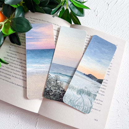 Sunset Bookmark Set